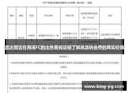 昆达南吉在海湾FC的出色表现证明了其高昂转会费的真实价值