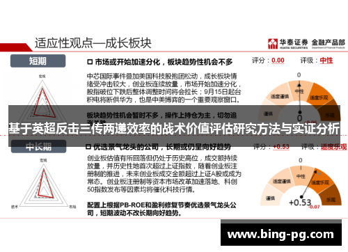 基于英超反击三传两递效率的战术价值评估研究方法与实证分析 基于英超反击三传两递效率的战术价值评估研究方法与实证分析